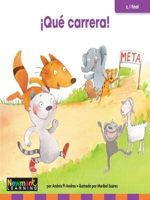cover image of ¡Qué carrera!